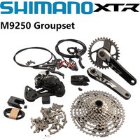Shimano XTR NEW Di2 M9250 12S Groupset M9200 Crankset Cassette Brake M9250 Shifter Lever Rear Derailleur For MTB Mountain Bike