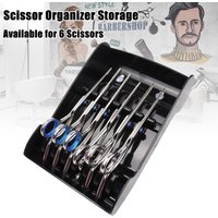Barber Scissors Storage Rack Salon Scissors Holder Container For Stylist Salon Barber Shop Scissors Organizer