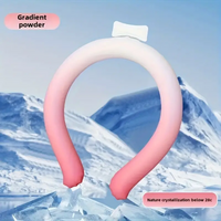 Reusable Ice Cold Neck Strap Suitable for Summer Portable Cooling Collar Essential for Outdoor Activities Instant Cooling Devi