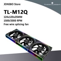 Thermalright TL-M12Q X3 Wireless Splicing Building Block Fan Triple Pack 1500/2000PRW Infinity Mirror ARGB Frame Triple Pack