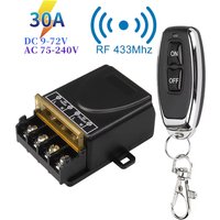RF433mhz Wireless Remote Control Switch Relay Switch 12V 24V 220V 110V ON OFF Transmitter for Light Lamp Motor Water Pump Door
