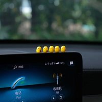 NEW 5Pcs Cute Mini Ducks Car Interior Decoration Auto Rearview Mirror Dashboard Ornaments For Woman Man Gift Car Accessories