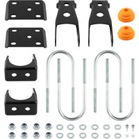 5" Rear Lowering Axle Flip Kit w/ Shackles For Dodge Ram 1500 2WD 2002-2008