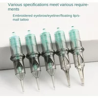 10/20pc Sterile Safe Tattoo Cartridge Needle For Eyebrow Eyeline Lip Microblading Permanent Tattoo Machine Pen Needle Accessorie