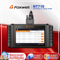 FOXWELL NT710 OBD2 Kfz-Diagnosegerät für Alle Systeme, Bidirektionale A/F-Anpassung, Öl-, ABS-, EPB-Reset, 30+ Rücksetzfunktionen, OBD 2 Auto-Diagnosewerkzeug