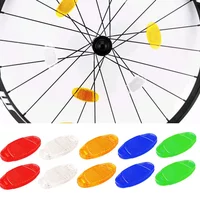 AliExpress NONE 4Pcs/set Bicycle Mountain Bike Spoke Lights Car Strip Reflectors Bicycle Reflector Bicycle Warning Lights Bike Accessories