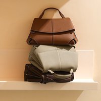 SHELKSBAG New High-End Women's Best Seller Quilted Leather Cross-Body Tote Bag Trendy High Quality Soft Shoulder Messenger Bag