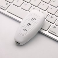 Soft Silicone Car Key Case For Ford Puma Grand C Max Focus Mondeo Kuga Fiesta Ecosport Transit Kuga Custom Keychain Protector