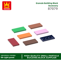 Wange 106Pcs/Lot 87079 2x4 Smooth Building Blocks MOC Classic Accessories Compatible with Brick Children Toys Gift Box