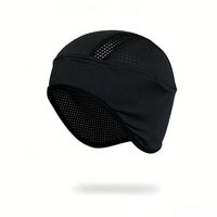 Ice Silk Motorcycle Helmet Inner Cap Breathable Mesh Helmet Liner Sun Protection Quick Dry Motor Helmet Hat for Cycling