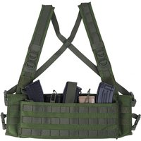 Tactical Chest Rig Front Panel MOLLE Vest Platform Modular Airsoft Hunting Vest Accessory for MK3 MK4 D3 JPC CPC