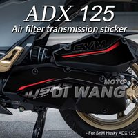 For SYM ADX 125 150ADX Husky 125 ADX 2025 Motorcycle Exhaust Pipe Decals Air Filter Modification Stickers Accessories