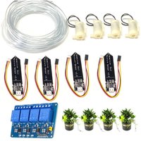 DIY Automatic Irrigation System Self Watering DIY Kit Garden Greenhouse Flower Water Pump Soil Moisture Sensor