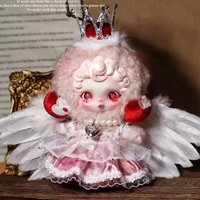 For Skullpanda V3 High Quality Handmade Clothes Hug Ghost Sp Strawberry Diy Clothes Set 10cm Trendy Dress Toy Girl Birthday Gift