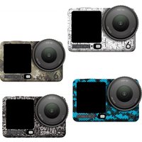 Protective Stickers Film for DJI Osmo Action 6, PVC Colorful Sticker Cover Decal Full Body DIY Sticker Decoration Accessory