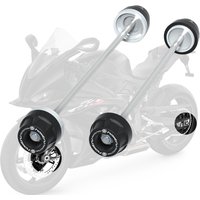 For BMW S1000R S1000RR S1000XR M1000RR 2020-2025 Motorcycle Front Rear Axle Fork Crash Slider Wheel Protector