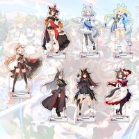 Anime Game Umamusume: Pretty Derby 15cm Acrylic New Full Character Standing Model Desktop Decoration Fan Gift Keychain Part 1