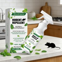 Powerful Rodent Repellent Mint Scent Mouse Repellent Safe for Humans Pets Long Lasting Outdoor Garden Rat Repellent Spray