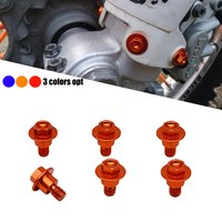 CNC Front Fork Guard Bolt Screws For Honda CR125R CR250R CRF250R CRF250X CRF450R CRF450X CRF450RX CRF250L/M CRF 250 RALLY 450R