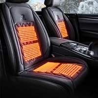 12/24V Beheizbare Autositzauflage Universelle Autositzheizung 30' Schnellheizung Winter Auto-Heizkissen Rückenwärmer Heizmatten 2023