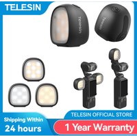 TELESIN Magnetic Mini Quick Release Fill Light Selfie Light For DJI OSMO Pocket 4 4pro Mini Quick Release Portable Fill Light