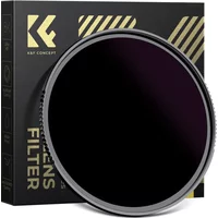 K&F CONCEPT ND100000 16.6 Stops ND Lens Solar Filter for DSLR Nikon Canon Leica Sony Camera Lenses 49mm 62mm 67mm 72mm 82mm 95mm