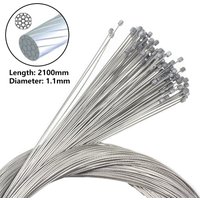 Bicycle Shift Cables Mountain Road Bike Shift Inner Cable Grinding Stainless Steel Derailleur Cable 2100x1.1mm Bike Accessories