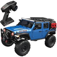 HB Toys R1011 R1013 18km/h 1:10 Scale Wilderness RUBICON Off Road Big Wheels RC Monster Truck 4WD 2.4G Remote 4CH Led Lights