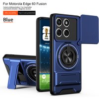For Motorola Moto X70 Air Edge 70 60 Pro 60S 60 Fusion Case magnetic rotating ring holder lens rotating slide cover phone case