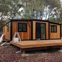 20ft 40ft Prefab Luxury Villa Prefabricated Portable Home Expandable Container House With 2 3 Bedrooms Cabins Sheds Garden Rooms