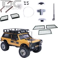 Accessories for FMS FCX24M First Range Rover Edition RTR KIT 1/24 RC Car Vehicle Upgrade Parts Simulation Protect Armor Decor
