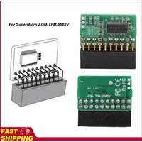 20Pin TPM 2.0 Module Vertical Trusted Platform Module for SuperMicro AOM TPM 9665V TCG 2.0