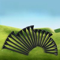 50pcs Golf Tees Plastic Impact Resistant Glass Shaped Ball Holder with Low Resistance Flying Further 42/54/70/80mm TX008