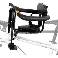 AliExpress NONE child saddle with pedals Front Seat Child Safety Child Saddle with Pedals and Support for MTB Road Bike
