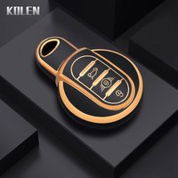 TPU Car Flip Folding Key Case Cover Shell For BMW Mini COOPERS ONE JCW F56 F55 F54 F57 F60 R55 R56 R57 R58 R59 R60 S Roadster