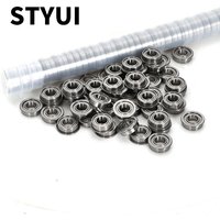 10Pcs Miniature Flange Ball Bearings F682 F683 F684 F685 F686 F687 F688 F689 F692 F693 F694 F695 F696 F697 F698 F699Zz
