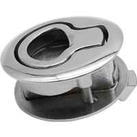 2" Flush Pull Slam Latch For Boat Marine Deck Hatch Door Turning Lock 316 Stainless Steel Marine Hardware