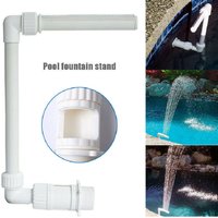 Pool Fountain Pool Waterfall Fountain Pool Accessories Cooler Decorative Water Fun for In-Ground Pool Fountain Bird Bath