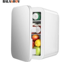 12V/220V Mini Fridge Refrigerator Beauty Cooler Warmer Refrigerators Constant Temperature Skincare Preservation for HOME CAR