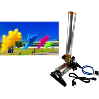 Electronic TNT Confetti Cannon Remote Control Powder Popper Blaster For Gender Reveal DJ Party Mini Dry Ice Blower Gun