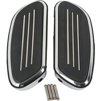 Motorcycle Passenger Floorboards Footboard For Harley Touring Street Road Glide 1986-2024
