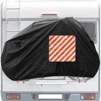AliExpress NONE Motorhome Rear Mount Bicycle Cover Durable 210D Oxford Bicycle Protective Cover For 1 Or 2 Bikes RV Caravan Accessories