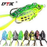 FTK Frogs Crank Bait Tackle Crank Bait Bass Bait Wild Crank Hanging Fishing Hard Bait Tool Simulation Luya Bait Blackfish Bait