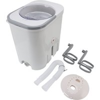 Manual Clothes Washer Energy Saving Portable Hand Crank Rotary Washing Machine for Dormitory Small Apartment