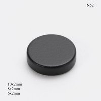 AliExpress NONE N52 10x2 8X2 6x2 Powerful Magnets Epoxy Non-conducting Imans Neodymium High Black Motor Ebike Compressor Corrosion Insulate