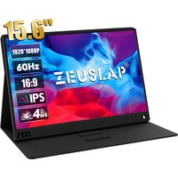 ZEUSLAP portable monitor 120hz 60hz 15.6 FHD IPS usb type c travel monitor for laptop,phone,xbox,switch and ps4