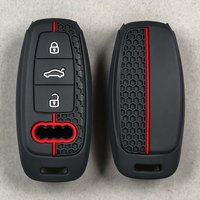 Silicone Shell For Audi Q8 RSQ8 A6 C8 S6 RS6 A7 S7 RS7 A3 8Y A8 D5 4N RS E-tron GT Q4 Q7 4M Car Remote Key Case Cover Fob