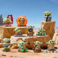 Pop Mart Star Wars The Mandalorian Grogu Little But Powerful Series Blind Box Figure Collection Featuring Adorable Chibi Style