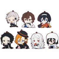 Bungo Stray Dogs Anime Dazai Osamu Nakahara Chuuya Chuya rubber Keychain toys gift