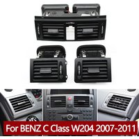 LHD RHD Front Dash Klimaanlage AC Vent Grill Outlet Montage Für Mercedes Benz C Klasse W204 C180 C200 C220 C230 C260 C300